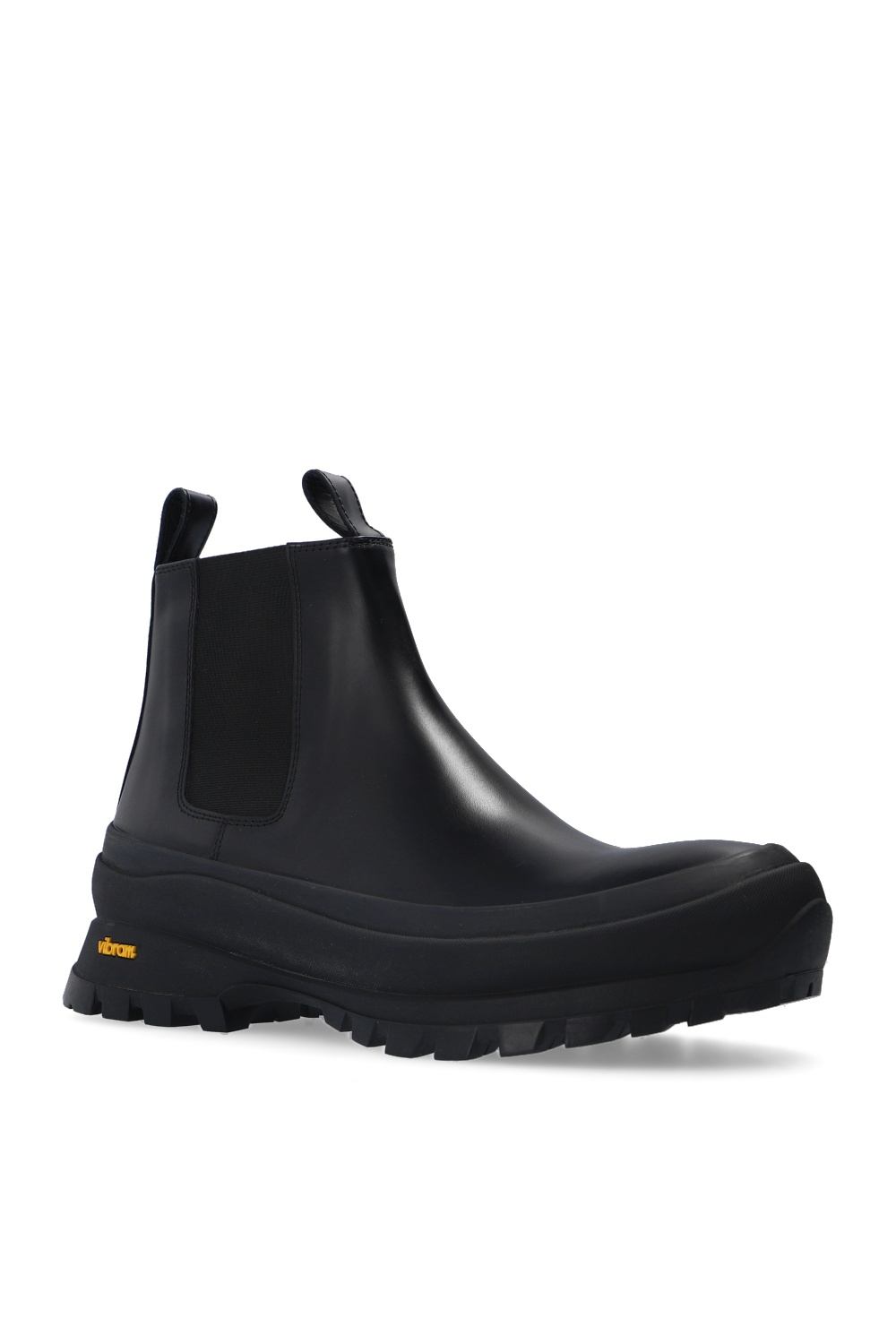 JIL SANDER Leather Chelsea boots